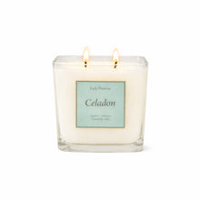 Load image into Gallery viewer, Celadon Square Candle