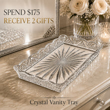 Load image into Gallery viewer, Crystal Vanity Tray | Yours with any order $175 or more!