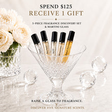 Load image into Gallery viewer, Martini Glass 5-Piece Fragrance Discovery Set | Yours with any order $125 or more!