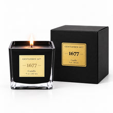 Load image into Gallery viewer, Gentlemen 1677 Square Candle | A Customer Favorite