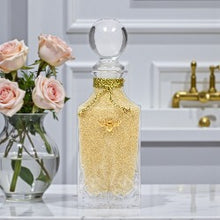 Load image into Gallery viewer, Royal Extract Bath Salts, Petite Vanity Decanter, 10 oz