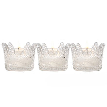 Load image into Gallery viewer, Tryst Tiara Mini Crown Candle Trio