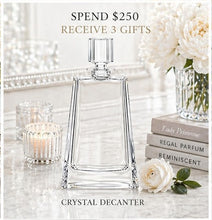 Load image into Gallery viewer, Grand Vanity Decanter | Yours with any order $250 or more!
