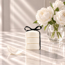 Load image into Gallery viewer, Lady Primrose White Cream Soap Mini Trio | Premiere | 1 oz each