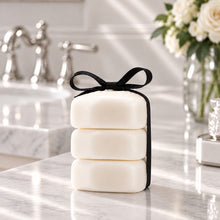 Load image into Gallery viewer, Lady Primrose White Cream Soap Trio | Premiere | 3 oz each