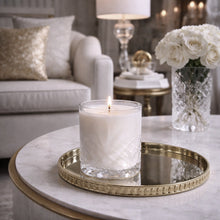 Load image into Gallery viewer, Blue Agave Crystal-Cut Candle *Limited Edition*