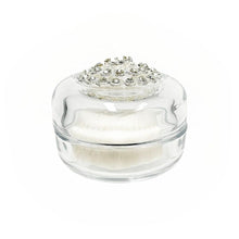 Load image into Gallery viewer, Premiere White Cream Soap, Crystal Dish
