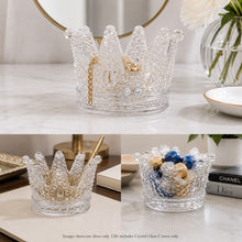 Load image into Gallery viewer, Crystal Glass Crown | Yours with any order $175 or more!
