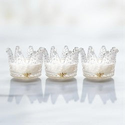 NEW! Royal Extract Queen Bee Mini Crown Candle Trio Set