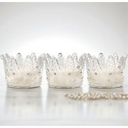 NEW! Tryst Tiara Mini Crown Candle Trio