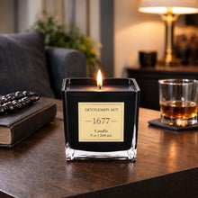 Load image into Gallery viewer, Gentlemen 1677 Square Candle | A Customer Favorite
