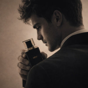 Gentlemen 1677 Cologne 50mL | Warm Woody Amber | Lady Primrose