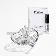 Load image into Gallery viewer, Crystal Glass Heart Ring Holder, Momentous Pillow Spray | Yours with any order $125 or more!
