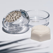 Load image into Gallery viewer, Premiere White Cream Soap, Crystal Dish
