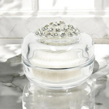 Load image into Gallery viewer, Premiere White Cream 3oz Soap, Crystal Dish
