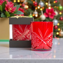 Load image into Gallery viewer, Wassail Candle Crystal-Cut *Holiday Edition*
