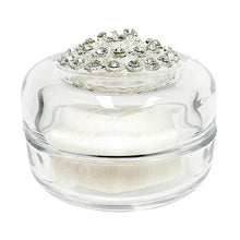 Load image into Gallery viewer, NEW! Lady Primrose Premiere White Cream Soap, Crystal Dish
