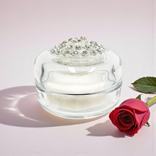 Load image into Gallery viewer, Premiere White Cream 3oz Soap, Crystal Dish
